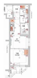 ハーモニーレジデンス武蔵小杉フォレストスクエア 413 間取り図