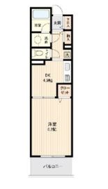 センターステージ 504 間取り図