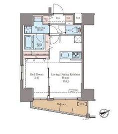 BluRock板橋 1101 間取り図