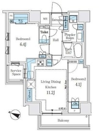 パークホームズ文京白山ヒルテラス 3階 間取り図