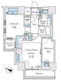 パークホームズ文京白山ヒルテラス 5階 間取り図