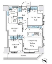 パークホームズ文京白山ヒルテラス 5階 間取り図