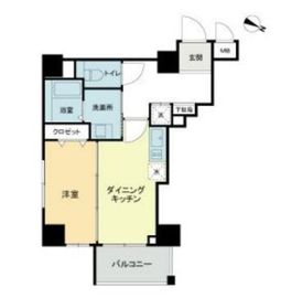 プレセダン板橋本町 203 間取り図
