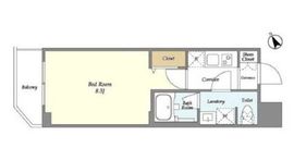 EsTRUTH MAGOME (エストゥルース馬込) 205 間取り図