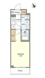 EsTRUTH MAGOME (エストゥルース馬込) 107 間取り図