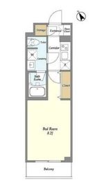 EsTRUTH MAGOME (エストゥルース馬込) 106 間取り図