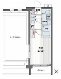 エコロジー都立大学レジデンス 601 間取り図