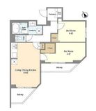 EsTRUTH MAGOME (エストゥルース馬込) 310 間取り図