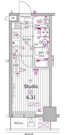 ガーラ・プレシャス渋谷六本木通り 2階 間取り図