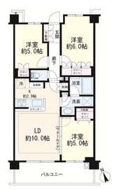 パレステージ上大岡シャインコート 5階 間取り図