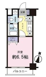 パークサイド九段 4階 間取り図