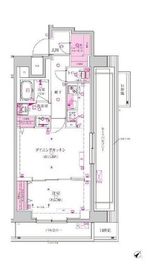 ベルシード西巣鴨 15階 間取り図