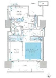ザ・グランアルト錦糸町 8階 間取り図