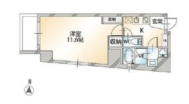 セレニティー広尾 1102 間取り図