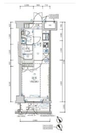 オーキッドレジデンス鶴見 704 間取り図