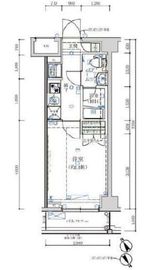 オーキッドレジデンス鶴見 611 間取り図