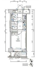 オーキッドレジデンス鶴見 418 間取り図