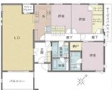 マジェス元麻布ガーデンズ 3階 間取り図