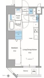 ルフォンリヴェント池袋 702 間取り図