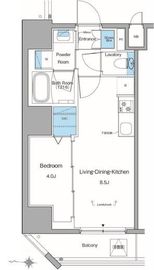 ルフォンリヴェント池袋 902 間取り図