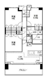 ザ・パークハウス藤沢 6階 間取り図