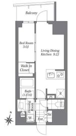 グランリビオ千代田平河町 10階 間取り図