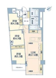 山下公園ハイツ 701 間取り図