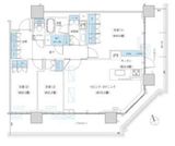 パークシティ柏の葉キャンパス ザ・ゲートタワー ウエスト 3610 間取り図