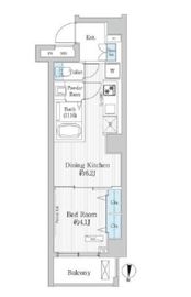 メゾン・シャトロワ深川扇橋 201 間取り図