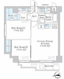 ラ・ヴィータ35 206 間取り図