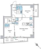 プレディアコート西葛西 312 間取り図