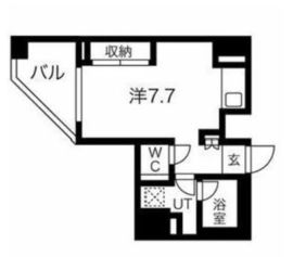 スパシエ蒲田グランドタワー 9階 間取り図
