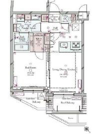 コンシェリア池上THE RESIDENCE 5階 間取り図