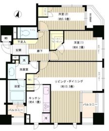 パークホームズ文京白山 12階 間取り図