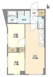 ウェルスクエア学芸大学Ⅱ 103 間取り図