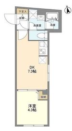 ウェルスクエア学芸大学Ⅱ 101 間取り図