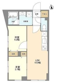 ウェルスクエア学芸大学Ⅱ 203 間取り図