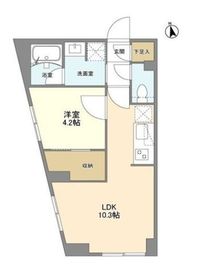 ウェルスクエア学芸大学Ⅱ 403 間取り図