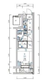 アルテシモアクレ 2階 間取り図