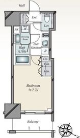 シティハウス東麻布 9階 間取り図