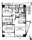 ファミール銀座イースト 14階 間取り図