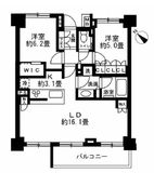 ザ・久が原レジデンス 4階 間取り図