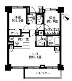 ザ・久が原レジデンス 4階 間取り図