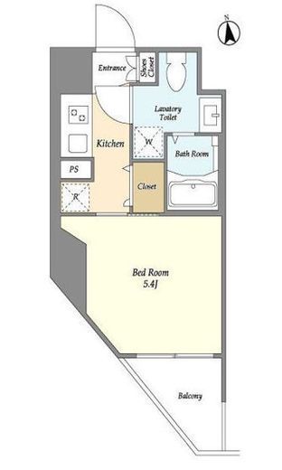 コンフォリア・リヴ川崎南幸町 1008 間取り図