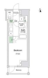 スタイリオ川崎 1502 間取り図