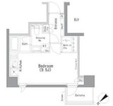 ザ・パークハビオ横浜東神奈川 902 間取り図