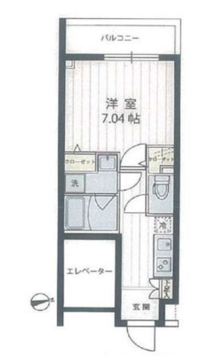 アプリーレ宮崎台2 101 間取り図