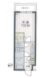 アプリーレ宮崎台2 308 間取り図