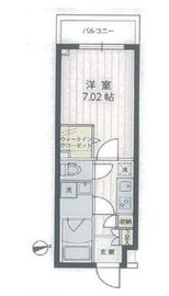 アプリーレ宮崎台2 402 間取り図