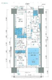 ブランシエラ海老名 12階 間取り図